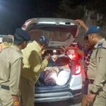 सुरक्षा व्यवस्था चौबंद दिन-रात चलाया जा रहा चैकिंग अभियान।