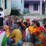 नंदप्रयाग के झूलाबगड़ मोहल्ले में स्वास्थ्य विभाग ने चलाया जागरुकता अभियान।