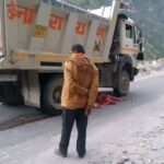 डम्फर की चपेट में आने से युवती की हुई मौत,पुलिस ने डम्फर चालक को किया गिरफ्तार।