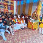 चमोली-पौड़ी सीमा पर बसे पुनगाँव की पौराणिक परंपरा के साक्षी बने कप्तान।  