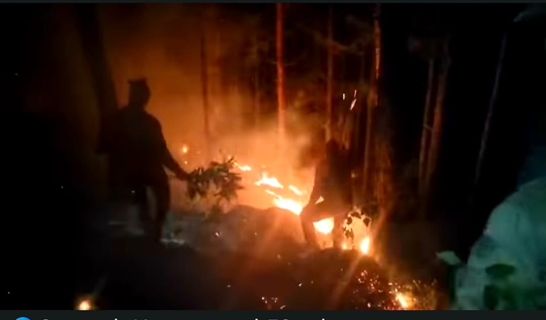 फायर स्टेशन गोपेश्वर व पुलिस की सतर्कता और क्विक रिस्पांस से टला बड़ा हादसा