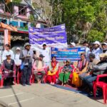 देवर खड़ोरा में वरिष्ठ नागरिकों को किया सम्मानित