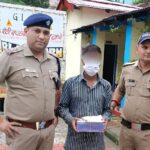 गौचर बाजार में दुकान का ताला तोड़कर चोरी करने वाले शातिर अभियुक्त को कर्णप्रयाग पुलिस ने किया गिरफ्तार