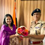 नए दायित्व के साथ नई शुरुआत, बद्रीनाथ वन प्रभाग की नवनियुक्त उप वन संरक्षक ने पुलिस अधीक्षक से की शिष्टाचार भेंट।