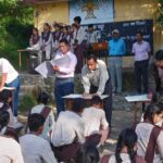 मुख्य शिक्षा अधिकारी ने किया विभिन्न विद्यालयों का औचक निरीक्षण।