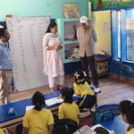 मुख्य शिक्षा अधिकारी ने किया विद्यालयों का औचक निरीक्षण।